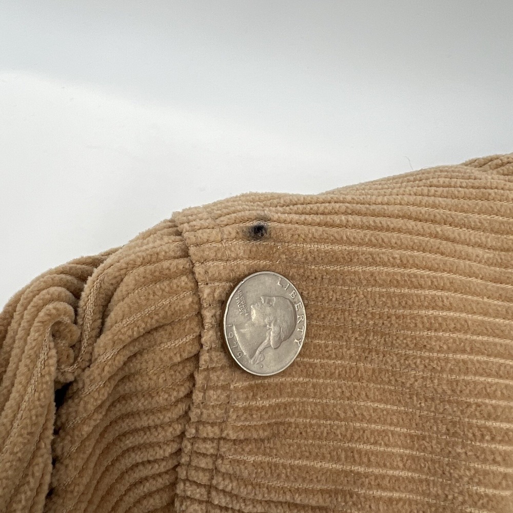 VTG 90s Men Protest Corduroy Quilted Skate Stussy Style Button Jacket Large Tall - Picture 6 of 10